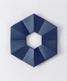 Kamashiki hexagonal origami (European blue)