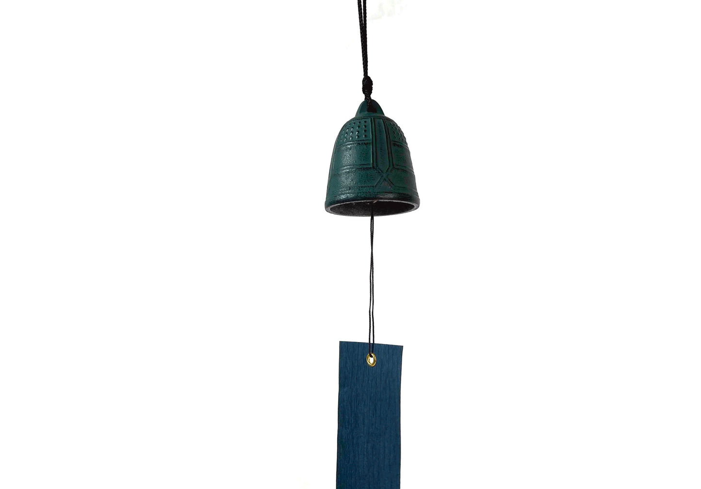 Wind chime bell (large) verdigris