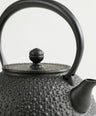 鉄瓶　9型平丸亀甲(内面釜焼)