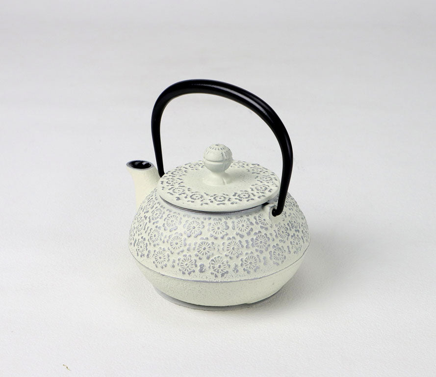 急須　3型桜　銀/麻色